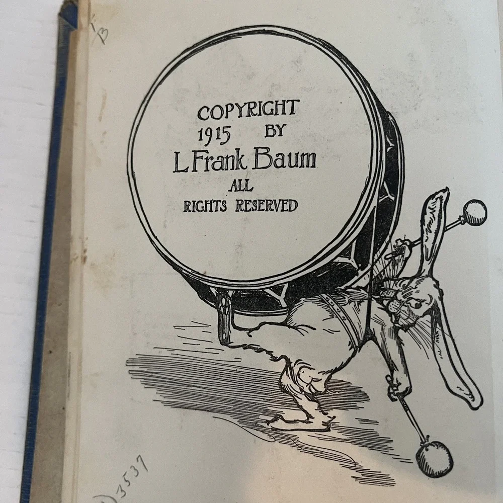 The Scarecrow of Oz,  L Frank Baum Edition 1915 Illustrations John Neill